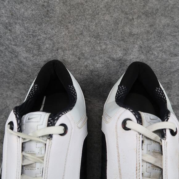 Nike Shoes Mens 10 Air Max Pro Golf Derby Sneaker Sport Active White Black Red - Picture 4 of 16